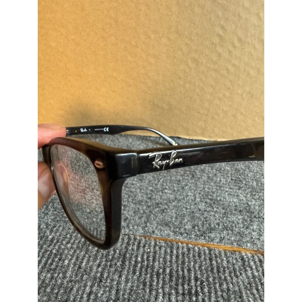 Ray-Ban RB 5228 2012 Dark Havana Tortoise Rectangular Eyeglasses 50-17 140